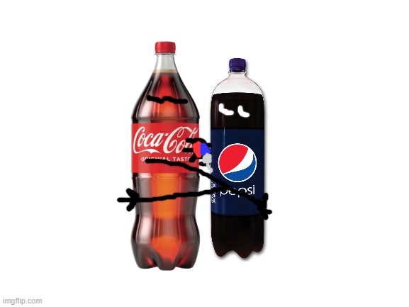 gay sodas kissing | image tagged in blank white template | made w/ Imgflip meme maker