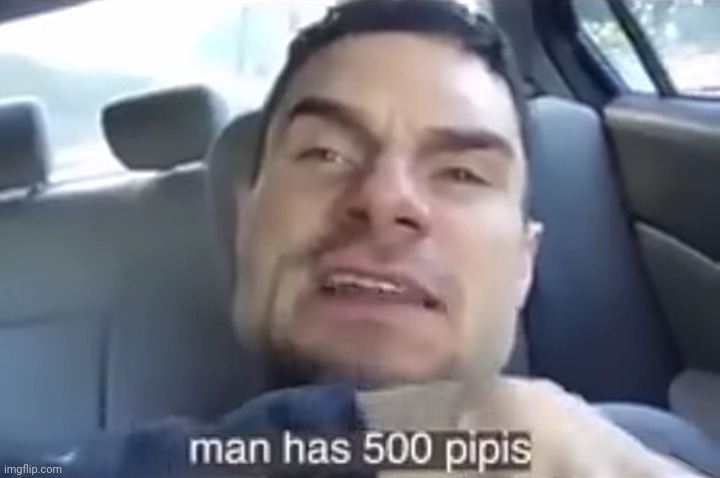 Man has 500 pipis | image tagged in man has 500 pipis | made w/ Imgflip meme maker