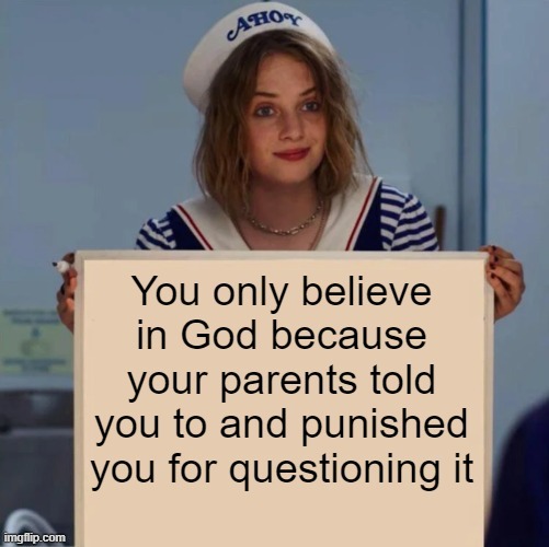 Dear Christians: It's that simple... | image tagged in memes,atheism,atheist | made w/ Imgflip meme maker