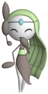 Meloetta laughing Blank Meme Template