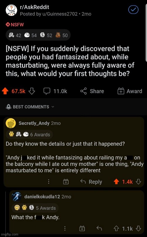 C'mon Andy, that ain't cool | image tagged in memes,cursed,cursedcomments | made w/ Imgflip meme maker