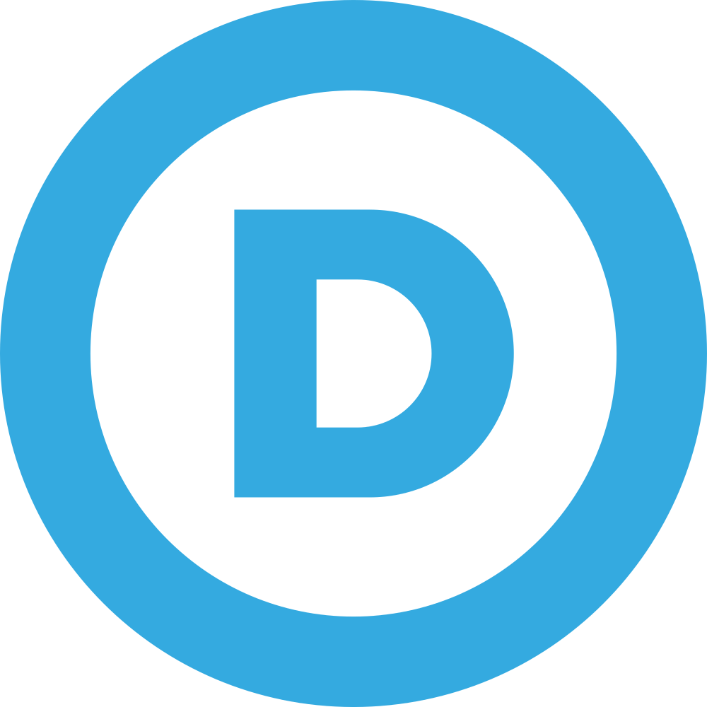 Democrat party logo Blank Meme Template