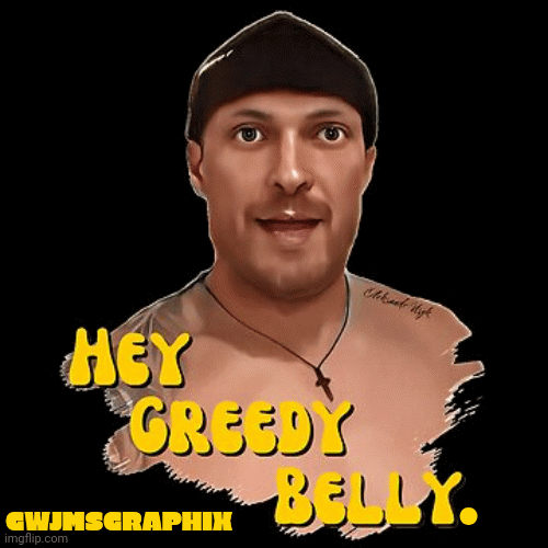 USYK greedy belly. | . GWJMSGRAPHIX | image tagged in gifs,greedy,belly,boxing | made w/ Imgflip images-to-gif maker