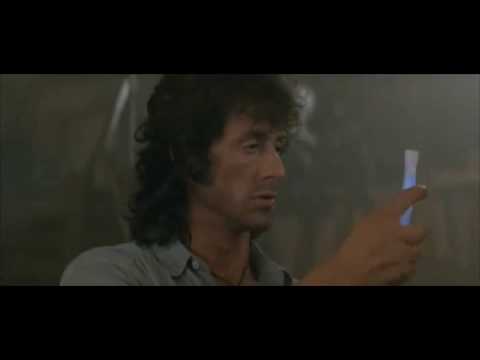 Rambo Blue Light Blank Meme Template