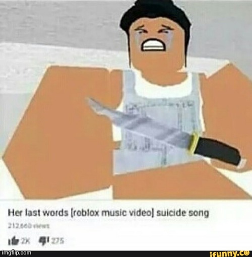 Roblox suicide | image tagged in roblox suicide | made w/ Imgflip meme maker