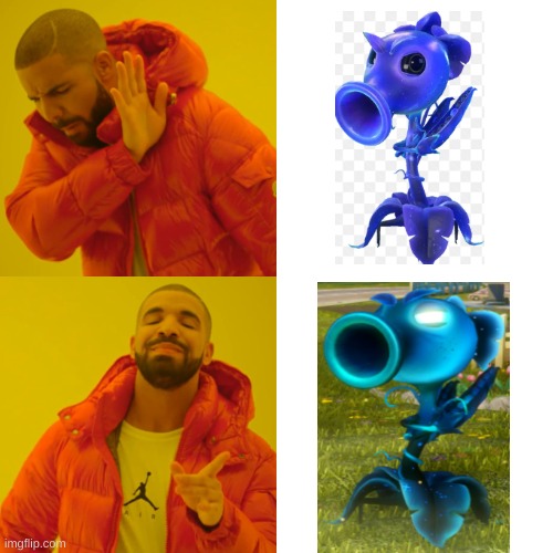 pvz | image tagged in memes,drake hotline bling | made w/ Imgflip meme maker