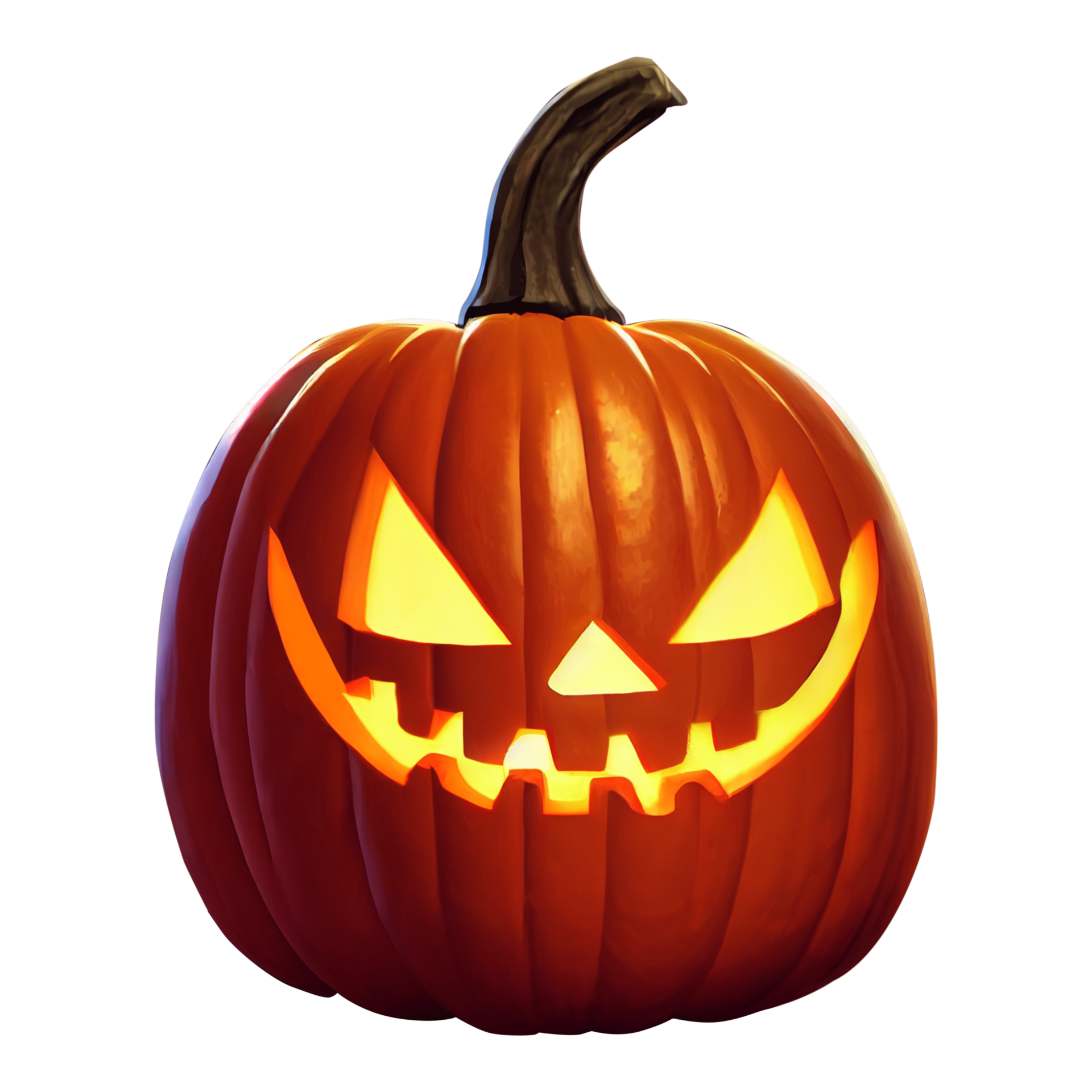 Evil calabaza de halloween  pumpkin Blank Meme Template