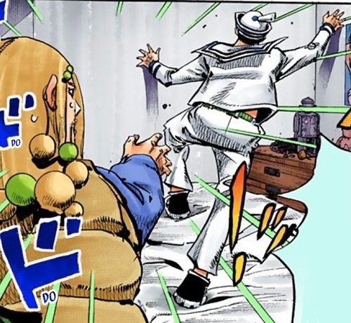 Jojolion skidaddle Blank Meme Template