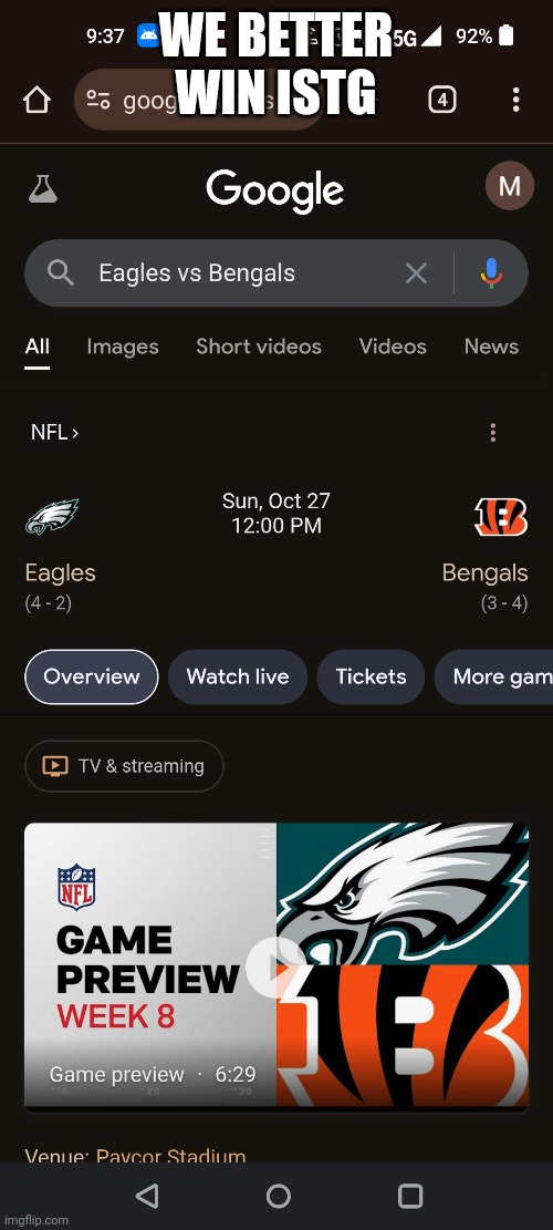 Let's go eagles | WE BETTER WIN ISTG | made w/ Imgflip meme maker