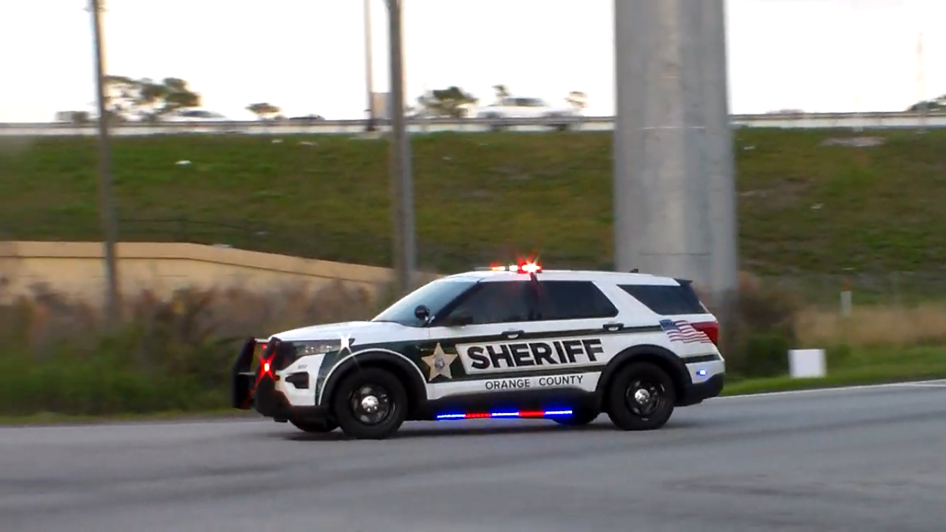 police car responding Blank Meme Template