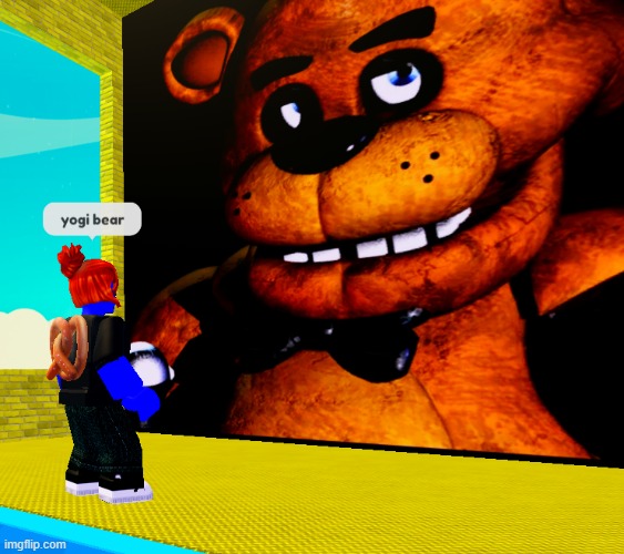 im ded 1 | image tagged in roblox,freddy fazbear,shitpost | made w/ Imgflip meme maker