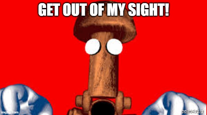 GET OUT OF MY SIGHT! | made w/ Imgflip meme maker