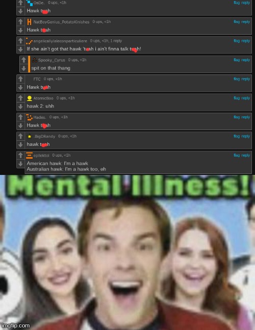 image tagged in game theory mental illness | made w/ Imgflip meme maker
