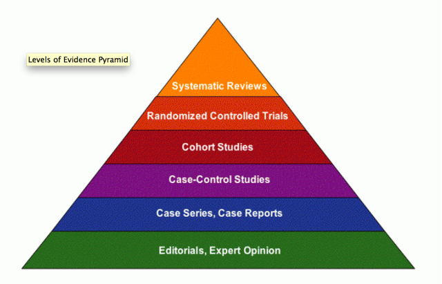 High Quality Evidence pyramid Blank Meme Template