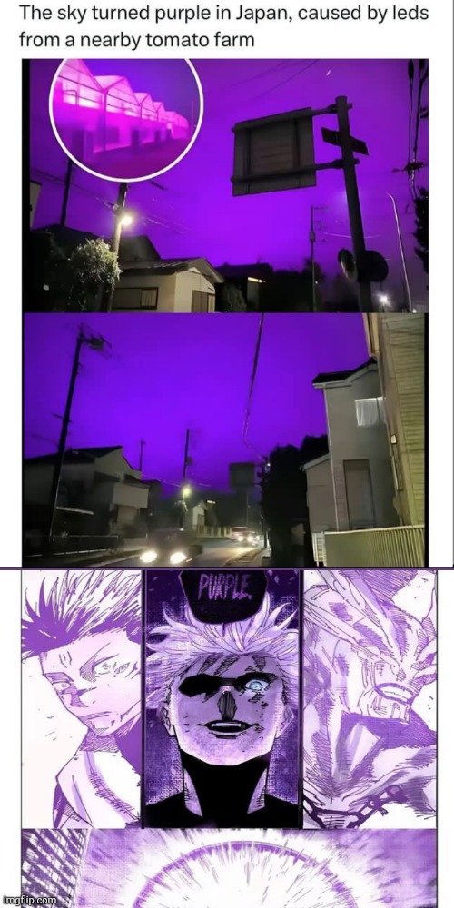 Hollow purple | made w/ Imgflip meme maker