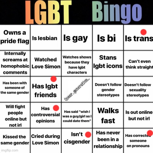 idk what half of this shi is brah | image tagged in lgbtq bingo | made w/ Imgflip meme maker