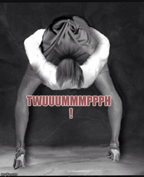 Head up ass w | TWUUUMMMPPPH   ! | image tagged in head up ass w | made w/ Imgflip meme maker