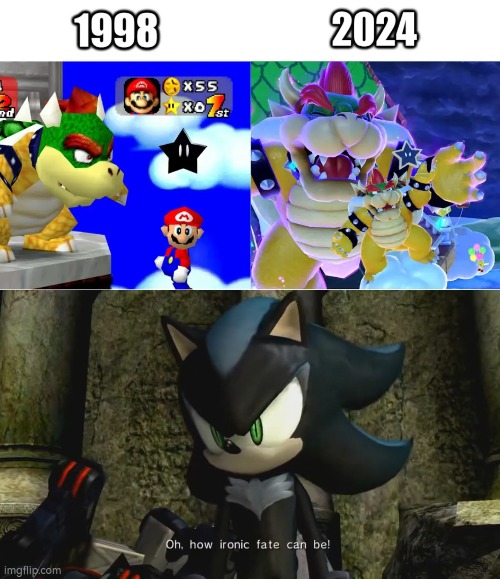 Looks like Bowser got a taste of his own medicine. | image tagged in funny,bowser,mario party | made w/ Imgflip meme maker