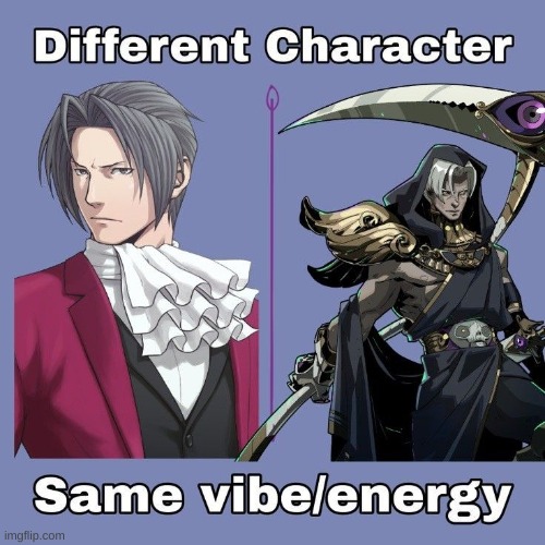 ig | image tagged in thanatos,ace attorney,edgeworth,court,hades,anime | made w/ Imgflip meme maker