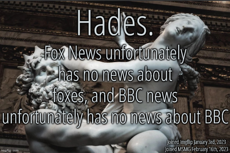 False advertising | Fox News unfortunately has no news about foxes, and BBC news unfortunately has no news about BBC | image tagged in silver announcement template 12 0 template | made w/ Imgflip meme maker