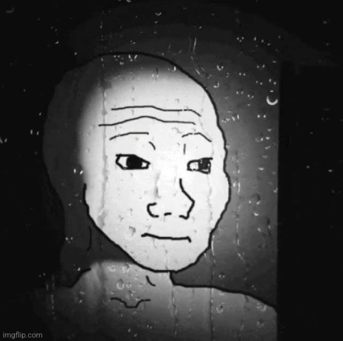 1AM over here chat decides if I sleep or not | image tagged in depressed wojak | made w/ Imgflip meme maker
