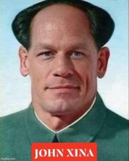 john cena is Chyneez now | image tagged in john cena is chyneez now | made w/ Imgflip meme maker