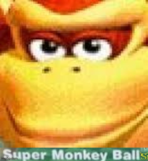 super monkey balls | image tagged in super monkey balls,expand dong,meme | made w/ Imgflip meme maker