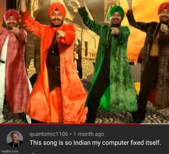 This looks like a Just Dance video | image tagged in song,music video,india,computer,fix | made w/ Imgflip meme maker