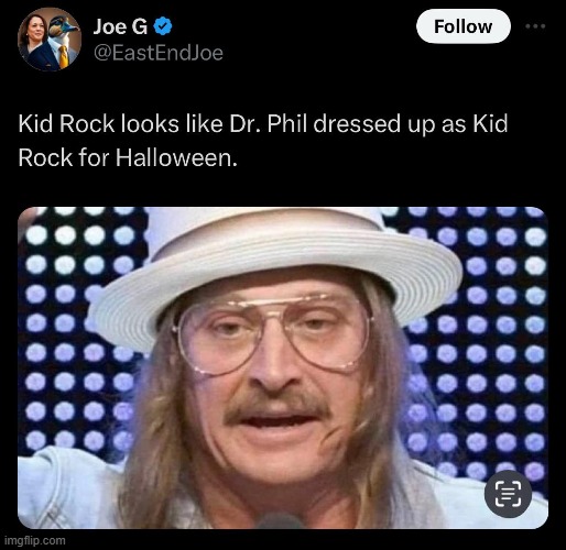 image tagged in kid rock,dr phil,halloween | made w/ Imgflip meme maker