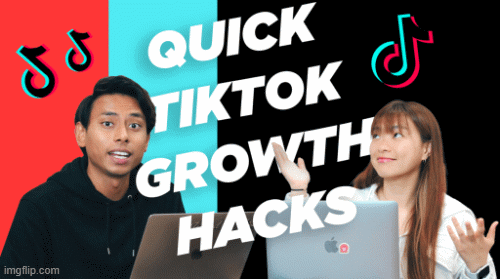 TikTok Growth Hacks | image tagged in gifs,tiktok | made w/ Imgflip images-to-gif maker