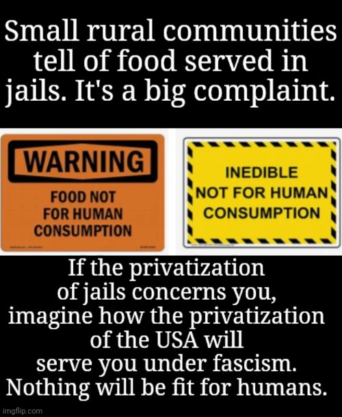 The Privatization of the USA | image tagged in donald trump,fascism,dnc,msnbc,pennsylvania | made w/ Imgflip meme maker