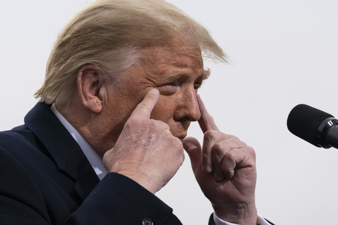 Trump brain Blank Meme Template