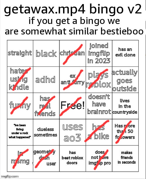 getawax bingo v2.5.txt | image tagged in getawax bingo v2 5 txt | made w/ Imgflip meme maker
