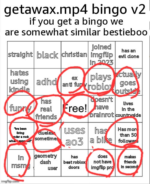 getawax bingo v2.5.txt | image tagged in getawax bingo v2 5 txt | made w/ Imgflip meme maker