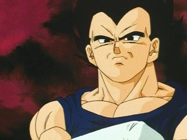 Vegeta Disapproves Blank Meme Template