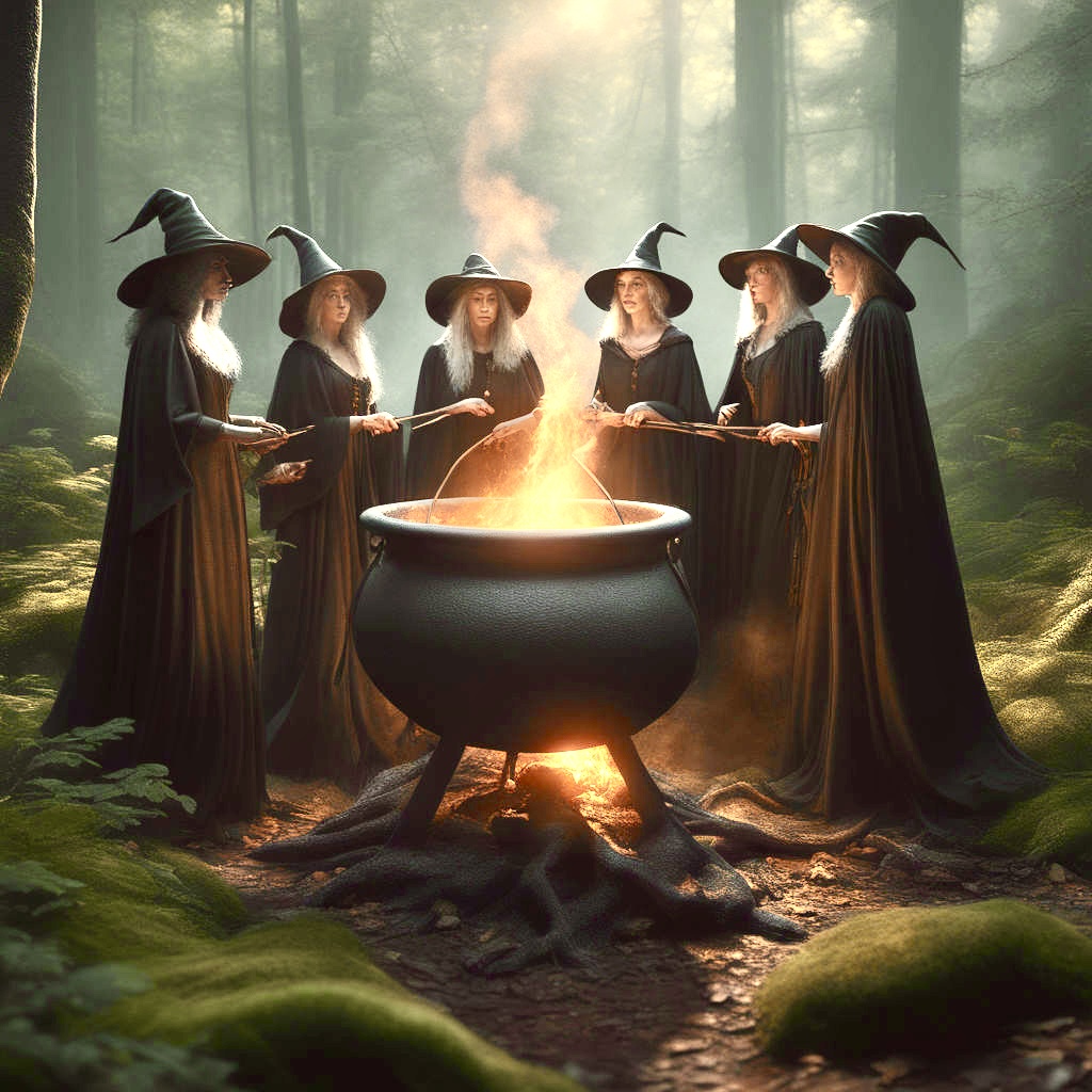 Witches coven Blank Meme Template