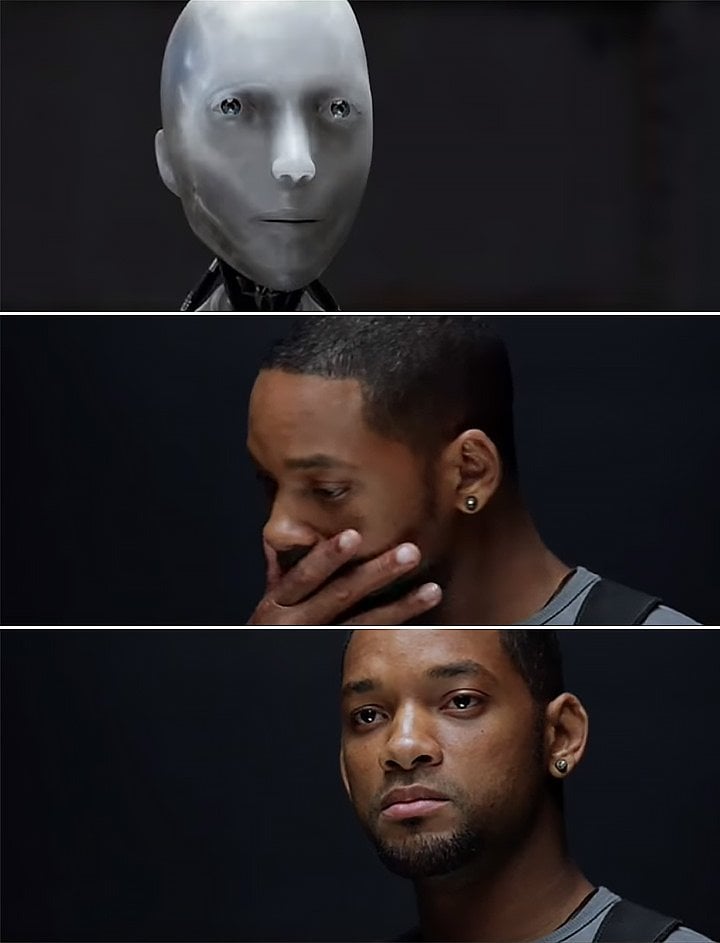 I robot Blank Meme Template