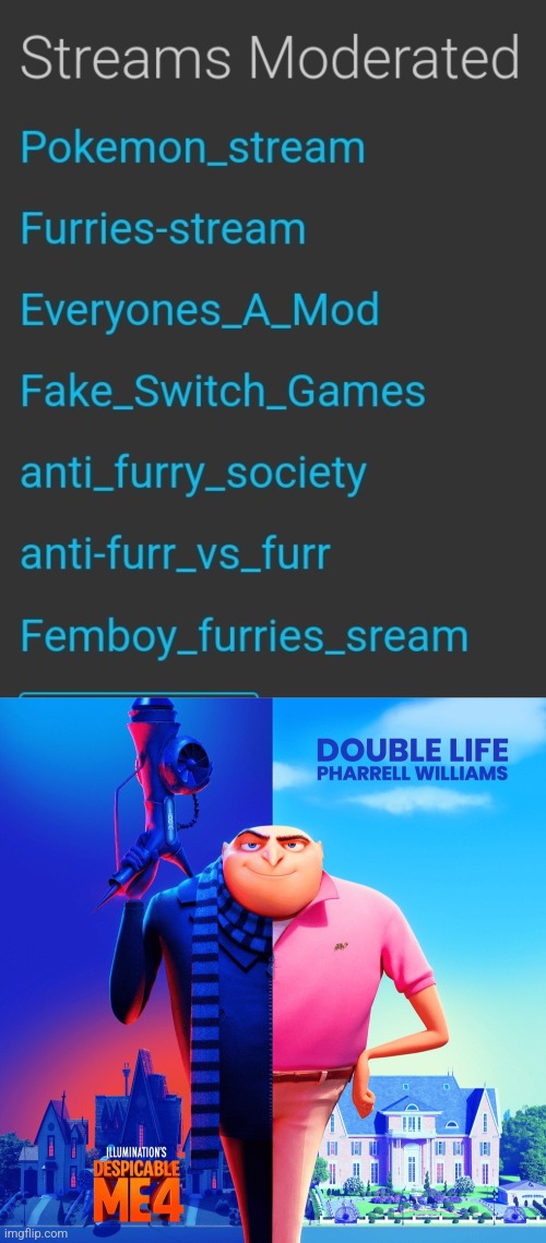image tagged in double life | made w/ Imgflip meme maker