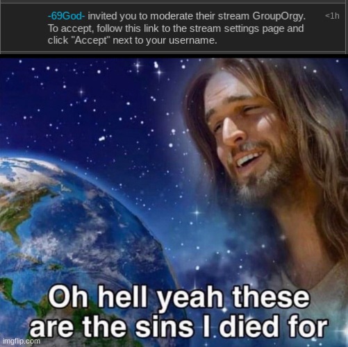 Hell Yeah | image tagged in oh hell yeah these are the sins i died for | made w/ Imgflip meme maker