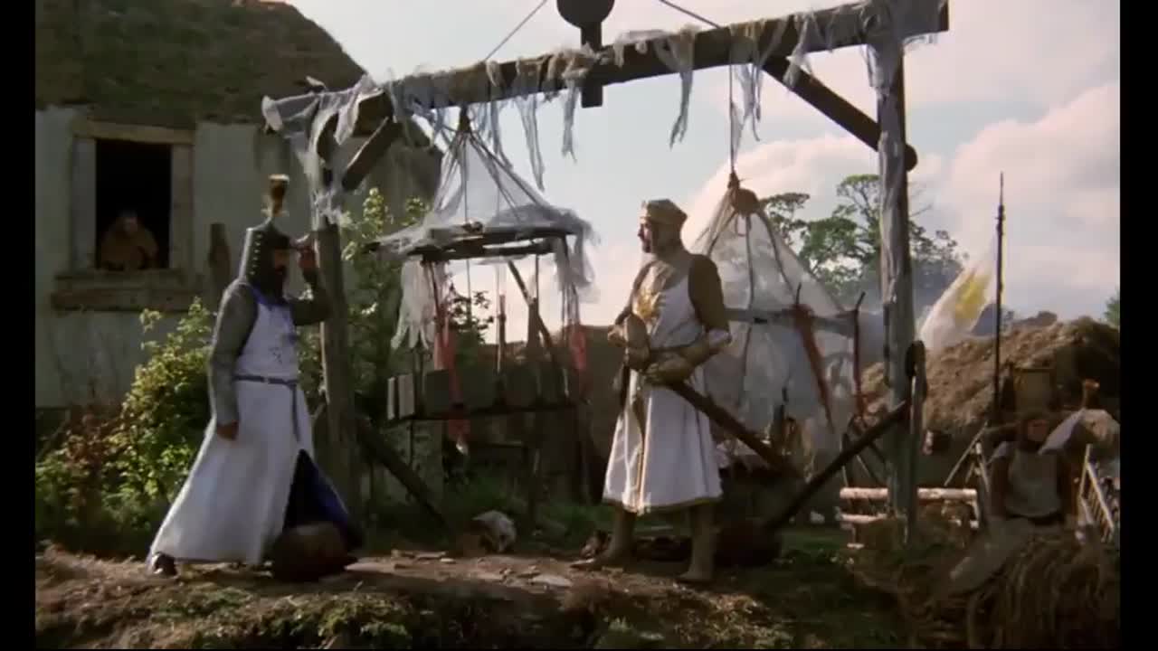 High Quality Monty Python Blank Template - Who Are You Who Are So Wise Blank Meme Template