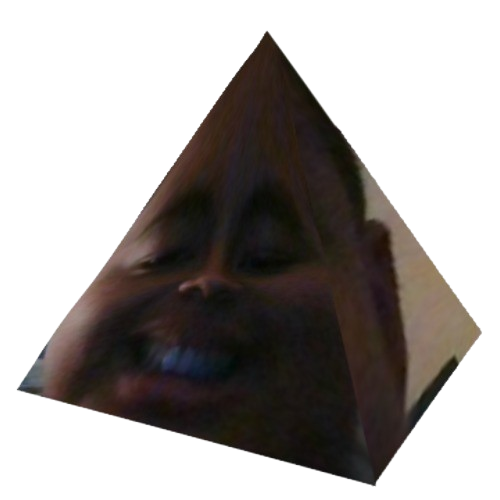 EthanTheAmazingAmyFan IRL Pyramid (Transparent) Blank Meme Template