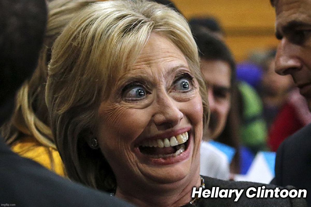 Hellary Clintoon | Hellary Clintoon | image tagged in hillary clinton,democrat,censorship,corrupt,liar,spooky | made w/ Imgflip meme maker