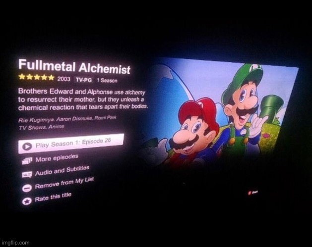 super mario alchemist | image tagged in anime | made w/ Imgflip meme maker