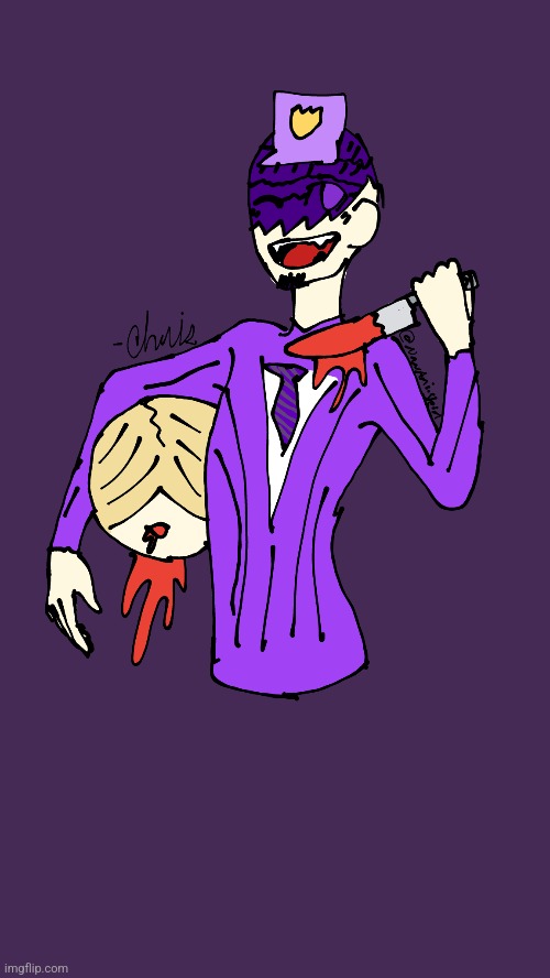 I drew my mans ahhh | image tagged in william afton,fnaf,drawings | made w/ Imgflip meme maker