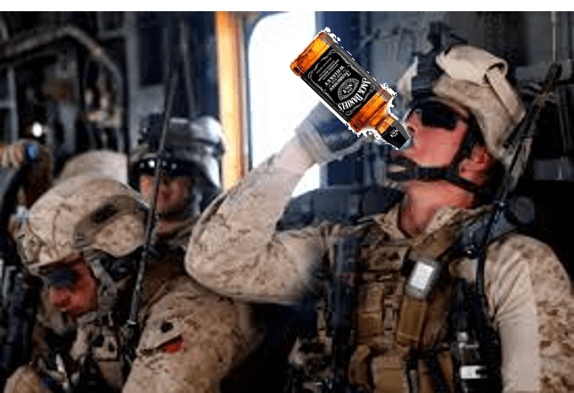 USMC ALCOHOLISM 1 Blank Meme Template