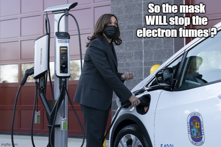 So the mask WILL stop the electron fumes ? | made w/ Imgflip meme maker