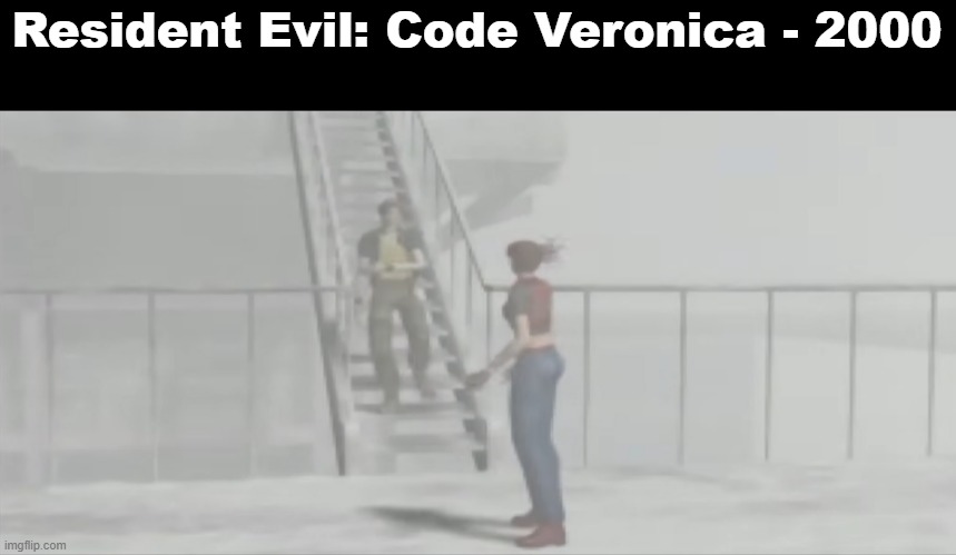 Posting a classic video game every day - Day 5 | Resident Evil: Code Veronica - 2000 | image tagged in retro,video games,resident evil | made w/ Imgflip meme maker