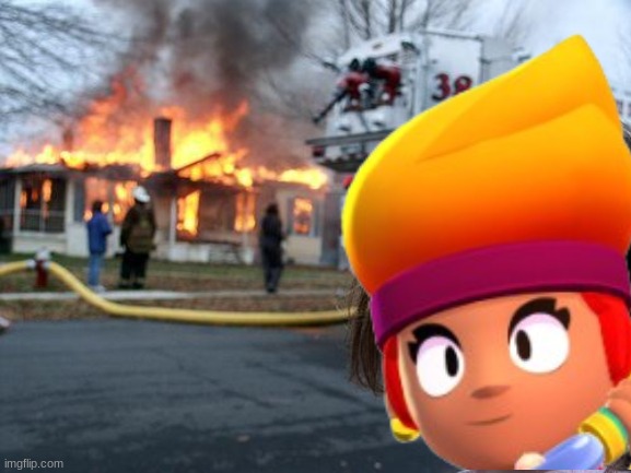 amber fire hazard | image tagged in memes,disaster girl | made w/ Imgflip meme maker