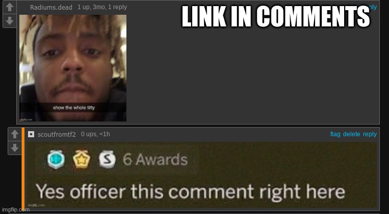 yoooooo | LINK IN COMMENTS | image tagged in t | made w/ Imgflip meme maker