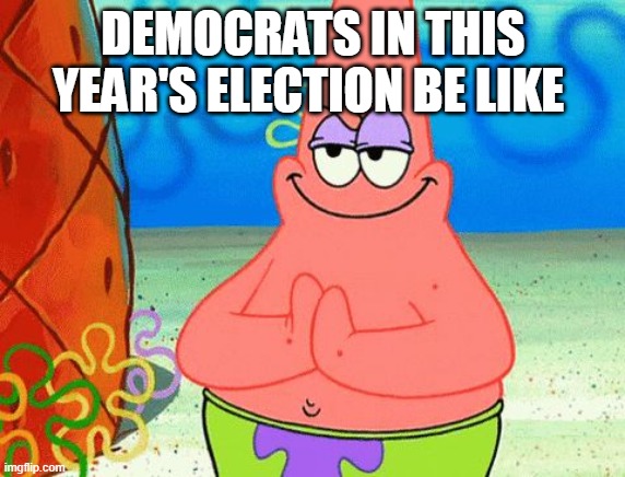 If They Win | DEMOCRATS IN THIS YEAR'S ELECTION BE LIKE | image tagged in patrick rubbing hands together | made w/ Imgflip meme maker